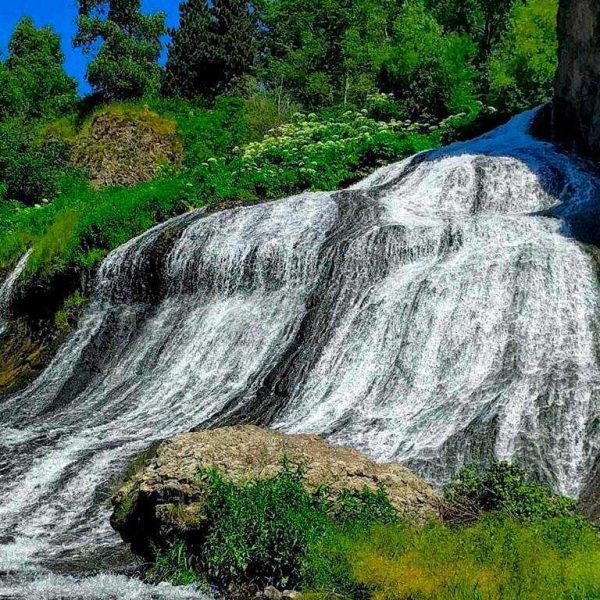Jermuk Waterfall with Hayk The Guide, Armenia with Hayk