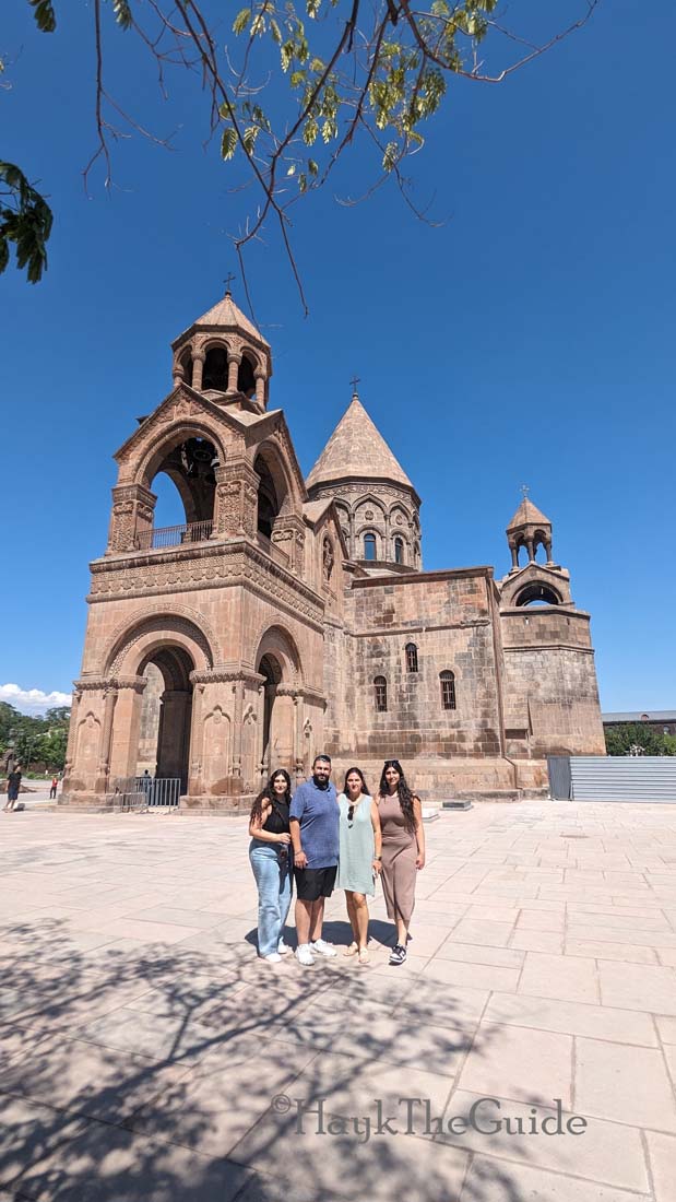 Etchmiadzin Mother Cathedral with Hayk The Guide, Armenia with Hayk