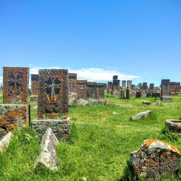 Noratus cemetery with Hayk The Guide, Armenia with Hayk