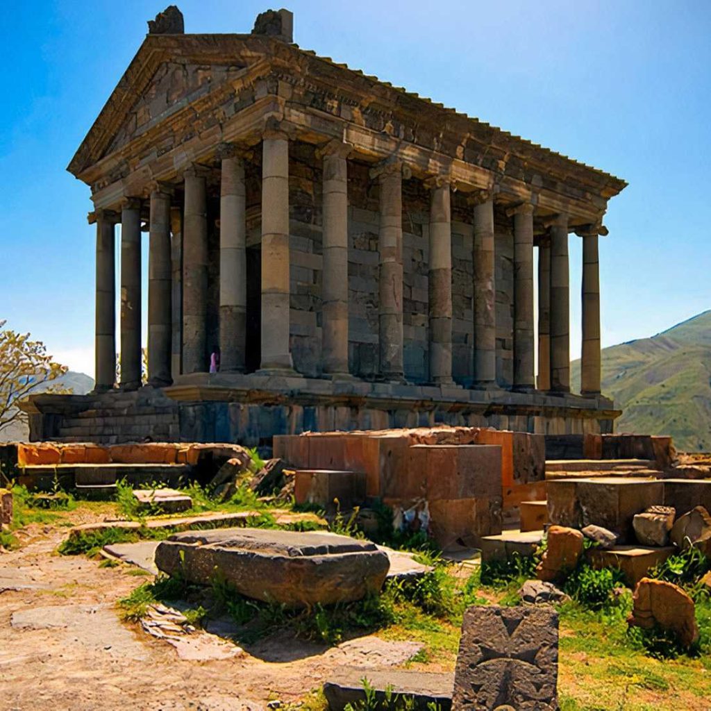 Garni temple with Hayk The Guide, Armenia with Hayk