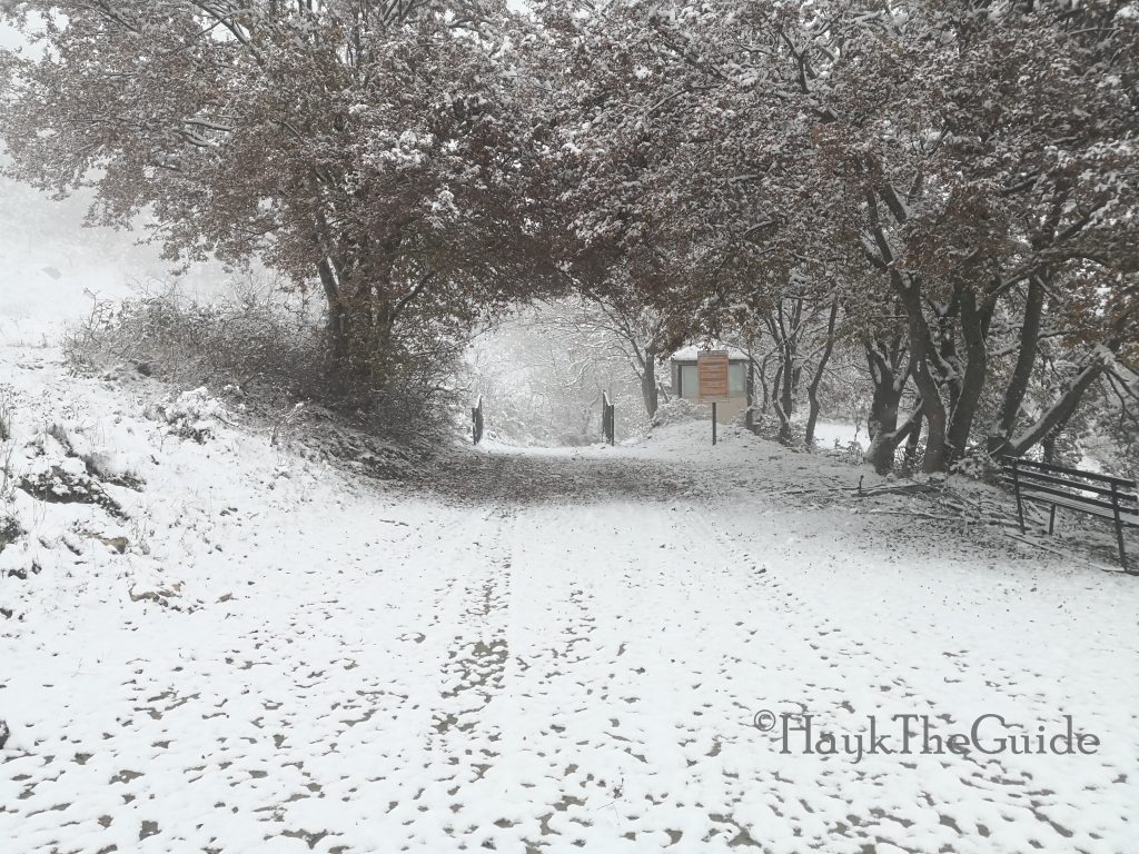 Tsaghkadzor in winter, Armenia, Hayk The Guide